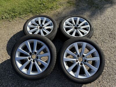 Bmw 18 tolli originaal valuveljed rehvidega