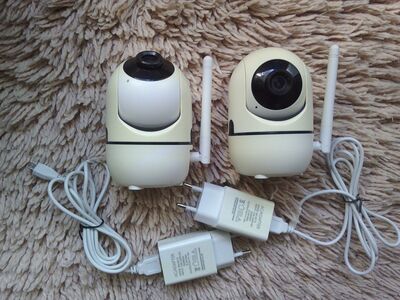 2x Wi-Fi WEBCAM + USB laadija