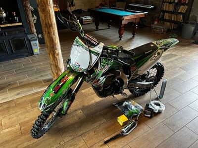 Kawasaki kx450F 2011 krossikas