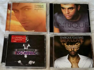 Enrique Iglesias CD-plaadid 4 tk