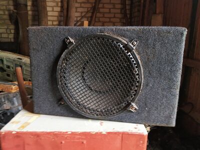 Woofer+kast+võimendi