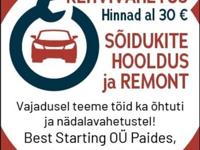 REHVIVAHETUS PAIDE LINNAS