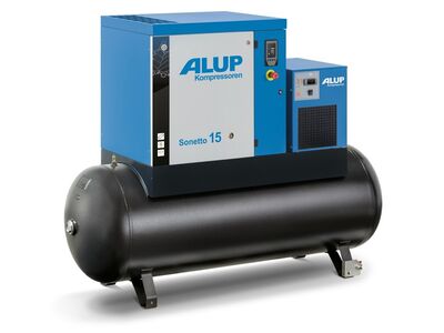 Kruvikompressor Alup Sonetto 15 500L PLUS (10 Bar)