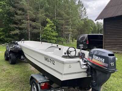 Mootorpaat Vator 14 R koos 4 taktilise Yamahaga