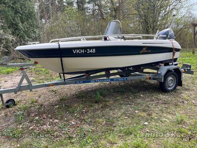 Yamarin 4110, Yamaha 20hp 4T 15kw, Respo haagis