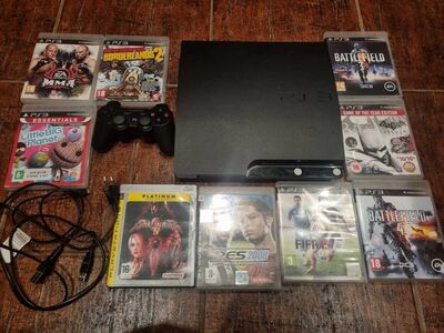 Sony Ps3 Slim mängudega PLaystation 3 Slim