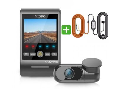 Viofo A229 PLUS DUO + Püsitoiteadapter HK4