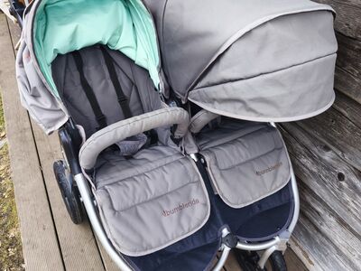 Bumbleride indie twin kaksikute käru