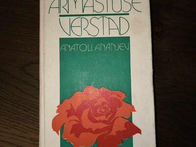 Anatoli Ananjevi raamat "Armastuse verstad"