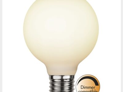 Mattvalge 15cm läbimõõduga lamp