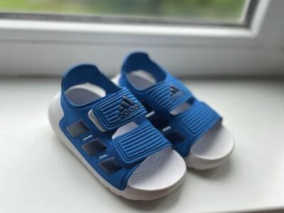 Adidas toddler blue water sandals