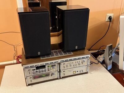 Aiwa komplekt koos kõlaritega - L22, R22, C22, P22