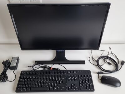 Samsung 24" LED Monitor + klaviatuur/hiir