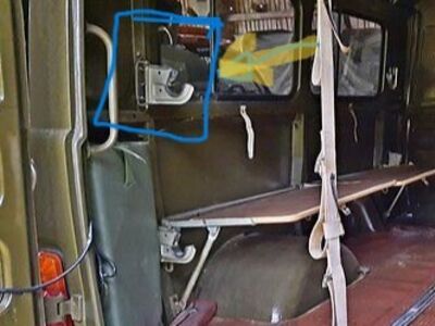 UAZ 452 kiirabi kanderaami kinnituskonksud
