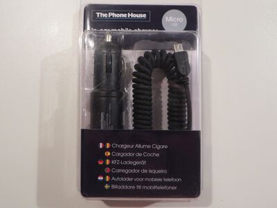 UUS  micro USB autolaadija