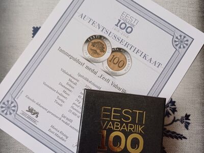 Münt Eesti Vabariik 100