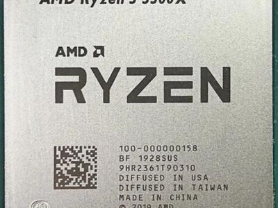 AMD Ryzen 5 3500X protsessor
