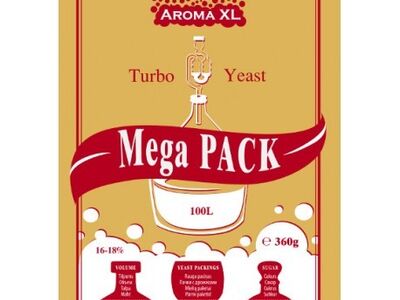 AromaXL MegaPack Turbo Pärm 100L 18%
