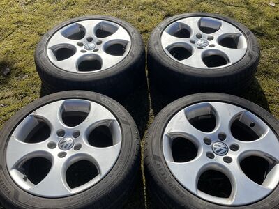 17” 5x112 veljed suverehvidega