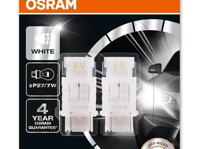 OSRAM 12V LED P27/7W 6000K 1,7W W2.5X16Q 2tk