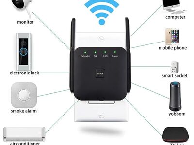 Wi-Fi leviala laiendaja Repeater Extender