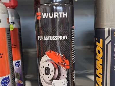 Piduripuhasti, puhastusspray 500ml WÜRTH
