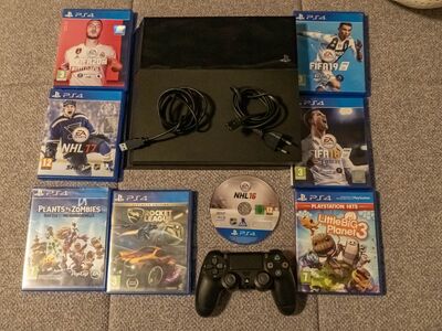 Sony Playstation 4 500GB + 8 mängu, CUH-1116A