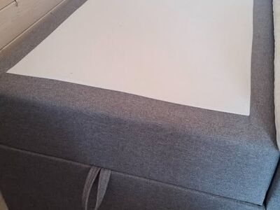 Pesukastiga voodi 80x200