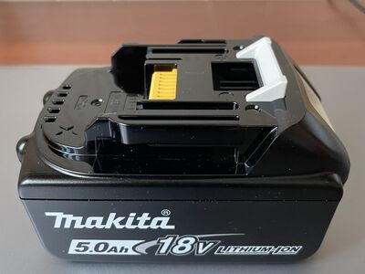 UUS Makita aku 5.0Ah BL1850B, originaal