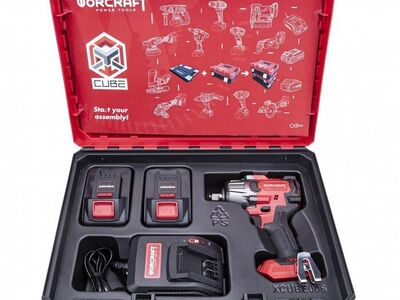 Akulöökmutrikeeraja 1/2" 850n 20V LI-ION WORCRAFT