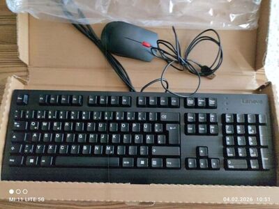 Lenovo optiline hiir ja klaviatuur