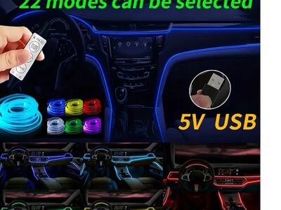 LED-ribavalgusti RGB USB-ambient komplekt