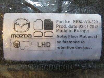UUED  Mazda  CX-5  salongimatid 4tk
