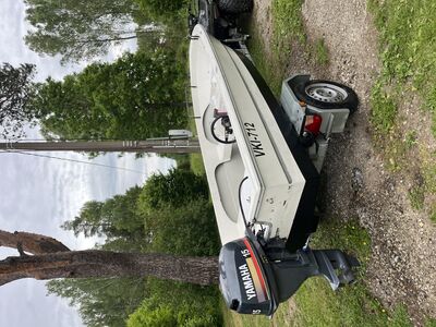 Mootorpaat Vator 14 R koos 4 taktilise Yamahaga