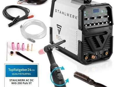 Keevitusmasin keevitus STAHLWERK AC/DC TIG 200 Pul