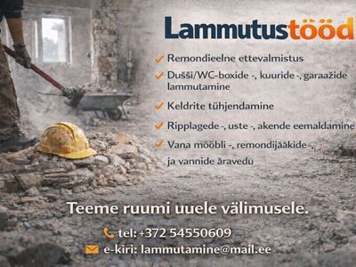 Lammutustööd