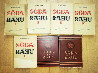 Leo (Lev) Tolstoi "Sõda ja Rahu", 1941-1946