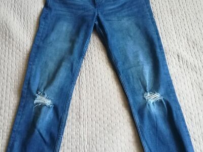 Nagu UUS! H&M teksapüksid tüdrukutele,s.152-158