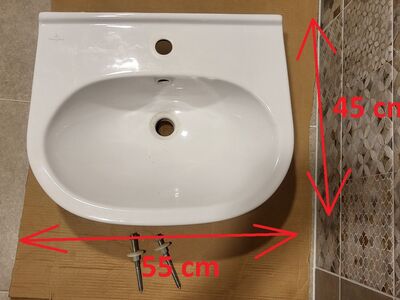 Vannitoavalamu Villeroy & Boch O.novo 55x45cm