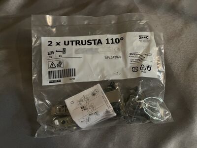 IKEA UTRUSTA 110°  köögikapi hinged
