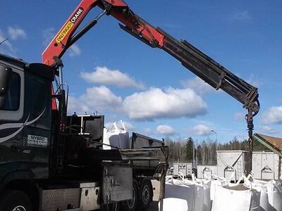 Multilift Palfinger PK13000 kraana, pult, 6 jätku