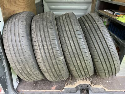Continental 215/65 17  suverehvid 6mm