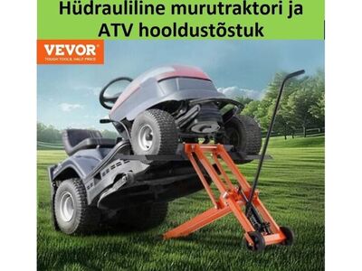 Hooldus- ja pesemispukk murutraktorile / ATV-le
