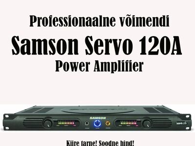 Samson Servo 120a võimendi, UUS!