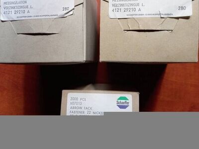Schaeffer kinnitusdetailid / needid