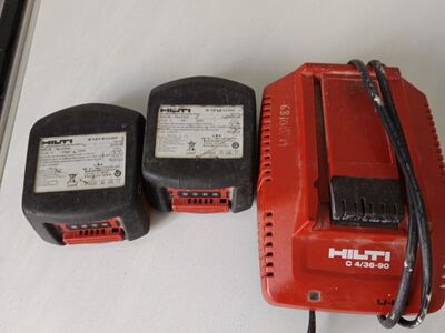 Hilti akud + laadija