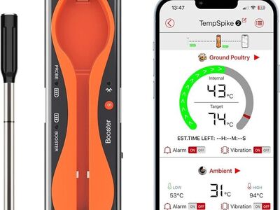 Bluetooth juhtmevaba liha termomeeter TempSpike BB