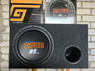 EDGE 12" 1200W ja monoblock, pult, uus