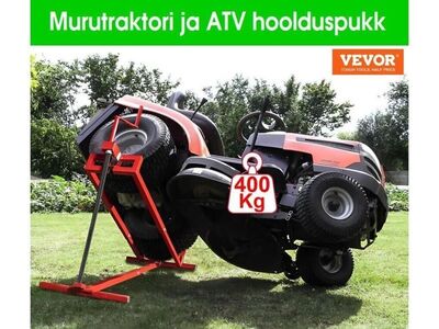Hooldus-pesemispukk murutraktorile ja ATV-le 400kg