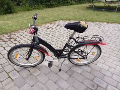 Müüa lastejalgratas Nopsa 20", must